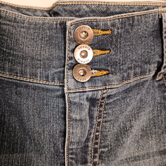 Torrid Jegging Skinny Jeans Women’s Size 20R High Rise Stretch Denim Great Cond - Picture 4 of 6